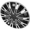 BETOOKY Coprimozzo per Mozzo Auto da 14 Pollici in Pp, Installazione Facile, Protezione Ruote e Design Elegante, Rim Protector per Cerchi in Ferro