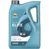 REPSOL Olio motore Elite 5W-40 Olio sintetico 100% 5 L Compatibilità con RENAULT Clio III Hatchback BR0/1, CR0/1 CLIO II BB0/1/2, CB0/1/2, PEUGEOT 206 2 volumi/Coda spiovente 2A/C 207 WA, WC, VW