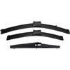QINGHUAWANG Tergicristallo Per MG ZS EV ZX ZST VS 2017-2024 Set Spazzole Tergicristallo Anteriori E Posteriori Tergicristallo Parabrezza 24+14+10