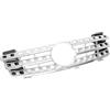 Artudatech Griglia paraurti Anteriore Adatto per Mercedes-Benz ML-Class W164 2005-2008 Chrome (No Logo)