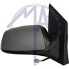 KREMER MAX MFD231-R Specchietto retrovisore esterno termico convesso per regolazione elettrica specchio Dx Compatibilità con FORD Fiesta Mk5 Hatchback JH1, JD1, JH3, JD3 Fiesta Mk5 Van