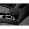 Drive Design Bracciolo PREMIUM compatibile per 500X in TESSUTO NERO - REGOLABILE IN LUNGHEZZA 500 X
