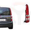 RICAMBYCAR Faro Fanale Posteriore Destro corpo Nero, Compatibile con FIAT PANDA (169) dal 2003 al 2011 (Destro)