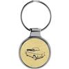 KIESENBERG Portachiavi Regalo per Autobianchi Bianchina Cabrio Fan A-4108