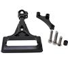 NICEDOLL Kit di supporto per staffa di montaggio CNC per Z1000 2003-2009, Z750 2003-2013 moto ammortizzatore di sterzo stabilizzatore nero