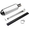 HRTLSS Tubo Scarico Morsetto Per Tubo Di Scarico Per Moto Da 28 Mm, Per Motocross, 110, 125, 150 Cc, Dirt Pitbike, ATV, Per CRF, Per Kayo, BSE, Scooter