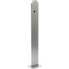 Silla Palo di Supporto per Prism - Supporto da Esterno per Wallbox Prism, in Acciaio Inox, Made in Italy