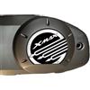 labelbike - Adesivi 3D Moto Carter Variatore Protezione e Decorazione in Resina compatibile con Yamaha X MAX 250 2005-2013 - Colore Nero Bianco