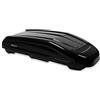 Modula EVO 470L - Box da tetto auto con doppia apertura laterale, colore: Nero lucido