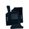 Tappetini compatibili per Smart ForTwo 451 dal 2007 al 2014 con due loghi ricamati