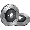 Magneti Marelli 1223664 Disco Freno, Set di 2 Dischi, Set of 2