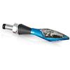 BARRACUDA COPPIA FRECCE X-LED B-LUX MOTO BLU OMOLOGATE IN METALLO