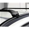 autoSHOP Barre PORTATUTTO per Auto Portapacchi RELING Integrato per Auto Nero 100KG