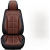 NOBQUA Coprisedili Auto Universale,Coprisedili Anteriori e Posteriori 5 Posti, Set Completo Coprisedili in pelle Impermeabili, Accessori Interni Auto per Berlina SUV Pickup Furgone