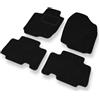 Mossa Tappetini auto in feltro compatibili con Toyota RAV4 III (2005-2012) - tappeti auto - nero 1