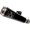 MOTOTOPGUN arrow 71776prn, terminale omologato pro-race nichrom nero, compatibile con moto suzuki gsx-s 750 2017 2018 2019 2020 mototopgun