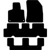 Kovvar Tappetini Auto adatti per Citroën C4 Picasso 2013-2018 - Versione: Grand | 7 posti - Serie: Basic
