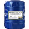 MANNOL Olio motore DIESEL TURBO 5W-40 Olio sintetico 20 L Compatibilità con RENAULT Clio 3 Hatchback BR0/1, CR0/1 Clio 2 BB0/1/2, CB0/1/2, PEUGEOT 206 2 volumi/Coda spiovente 2A/C 207 WA, WC