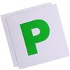 Abaodam Adesivo Magnetico per Auto P Neopatentati, 2 Pezzi PVC Resistente | Cartello per Guida, Installazione Semplice, Design Visibile, Non Scolorisce, per Veicoli e Studenti Conducenti