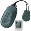 ontto Custodia in pelle per chiave auto, adatta per Mercedes C/E/G/S classe W223 W206 X254 S300 S350 S400 S450 S350L S400L S450L S500L Maybach cover per chiave di protezione guscio chiave B verde