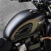 labelbike - Adesivi 3D Moto Serbatoio Ginocchio Protectors compatibile con Triumph Street TWIN e Street Cup