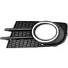 TWMEU Fari Fendinebbia Paraurti Per VW Per Tiguan 2012-2018 Cornice Per Fendinebbia Supporto Per Fendinebbia Con Anello Nero/cromato Accessori Per Auto Guscio(Left Chrome Ring)