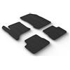 Gledring Tappetini in gomma compatibile con Opel Corsa F MHEV 2024- & Peugeot 208 II MHEV 2024- & Peugeot 2008 II MHEV 2024- (Profilo T 4-parti + clip di montaggio)