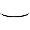 NLNPFGHVZY Spoiler posteriori per auto Per BMW Serie 3 E90 320i 320d 2004 2006 2007 2008 2009 2010 2011 M Tuning Berlina Spoiler Posteriore Spoiler sul tetto posteriore(Black)