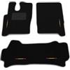 Somer Car Kit Tappetini Auto compatibili con Iveco Eurocargo 1991-2007 | Set Tappeti in Moquette, bandiera Spagna, Tappeto auto su misura