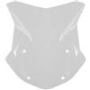 ZCera Cupolino Moto Per BMW R1250GS Adventure R1200GS R1200 R1250 GS Parabrezza Deflettore Protezione Parabrezza Moto Altezza 480MM Paravento Per Moto(C-480MM-Clear)