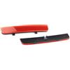 Agteeug Riflettore Paraurti Per Land Per Rover L322 Per Freelander 2 LR2 LR006348 2x Riflettore Paraurti Posteriore Freno Di Guida Fendinebbia Copertura Guscio Luce Nessuna(Red Lens No Light)