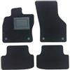 OFFICINE MILANO IL TUO STILE IN AUTO. Tappetini su misura per Volkswagen Golf 7 - Golf 8 (NERO PLUS)