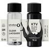 SD COLORS NERO PERLA NERA KTV New Touch Up Paint 15 ML RIPARAZIONE GRAFFIO CHIP PENNELLO COLORE CODICE KTV NERO PERLA NERA (VERNICI+LACQUA)