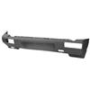 Aftermarket SZ13219 - PARAURTI POSTERIORE NERO CON FORI PER FANALI