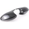 CAQRBCX Side Mirror Shell cap Compatibile con BMW per Serie 1 E87 E88 2004 2005 2006 2007 2008 Copri Specchietti Retrovisori Laterali in Fibra di Carbonio Neri(Carbon Fiber Pattern)
