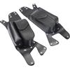 XMMT Moto Cuoio DELL'UNITÀ di elaborazione Sinistra Lato Destro Sacchetto di Protezione Della Borsa con Bevanda Acqua Portabottiglie Per Harley Touring Electra Street Tri Glide Road King Glide 1983-2023