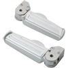 EVEKHAHHRB Poggiapiedi Motocicletta Per Sym Per Mio115 GR125 FNX125 Joyride125 Joyride 200 Joymax Z 300i 5071A-F6B-000 5071B-F6B-000 LR Step Bar Set Poggiapiedi