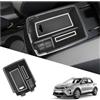 Ruiya Compatibile con Kia Stonic Rio YB 2018-2026 Braccioli Portaoggetti Organizer, Console Centrale Portaoggetti Consolle Braccioli Vano Contenitore Portaoggetti C-HR Accessori, Bianco
