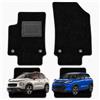 OFFICINE MILANO IL TUO STILE IN AUTO. 4 Tappetini in Moquette per Citroen C3 AIRCROSS Compatibile con Modelli dal 2017 al 2025, Fondo Antiscivolo con Battitacco in PVC - Alta Qualità - Made in Italy - OFFICINE MILANO