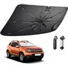 BIBIBO Compatibile con Dacia Duster 2 2018-2023 2024 Parasole Coperture Parabrezza Ombrellone Anteriore Parabrezza Parabrezza Auto Parasole Duster Accessori