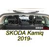 ERGOTECH Divisorio Griglia Rete Divisoria per Skoda Kamiq, RDA65-XXS8, per Trasporto Cani e Bagagli