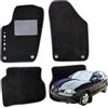 W-Parts Serie 4 TAPPETI - TAPPETINI in Moquette Neri per SEAT IBIZA III dal 2002 al 2008