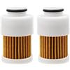 Road Passion 2 x 16mm Filtro carburante Compatibile per Mercury 50 60 75 90 115 hp 4 Stroke Outboard Motor,Mercury/Mariner outboard 75 80 90 hp 4 stroke/80 90 100 115 hp EFI 4 stroke