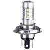 HUIOP Kit lampadine fari,H4 9003 HB2 80W 8000LM 8000K LED Blu Lampadine per fari Kit Kit fendinebbia Fascio Alto Basso Luminoso 1 pz/2 pz