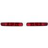 BEISJS Per BMW Per MINI Per Cooper Per F54 Per Clubman/S 2014-2018 Fanale Posteriore Per Auto Fendinebbia Paraurti Riflettore Terza Luce Freno Posteriore(A Pair)