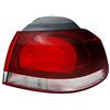 V-MAXZONE PARTS Fanale posteriore destro Compatibile Con Volkswagen Golf VI 2008 2009 2010 2011 2012 2013- VT1200P Lato Destro Fanale Posteriore Fanale Posteriore Lato Passeggero Fumo