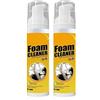 Bamideo 2025 nuovo detergente in schiuma magica per auto, detergente multiuso in schiuma, rimozione delle macchie senza risciacquo, Multipurpose Foam Cleaner Spray, 100ml (2pcs)