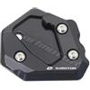 Generisch New Fit QJMOTO QJ SRT800 Bracket Support Plate Foot Side Bracket Extension Pad for QJMOTO QJ SRT8050 SRT800X 800SRT SRT 800X 800 (nero)