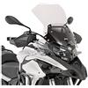 FAR PARABREZZA CUPOLINO SCHERMO VISIERA PARAVENTO GIVI COMPATIBILE CON BENELLI TRK 502 X 2020 2021 2022 MOTO SCOOTER