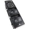 VBVKEPENDZ Pulsantiera Alzacristalli Per Mercedes Per B&enz B ML G GL GLA Classe 2013-2016 Interruttore Alzacristalli Elettrico Auto Pulsante Principale A1669054400 A1669054300(A1669054300)